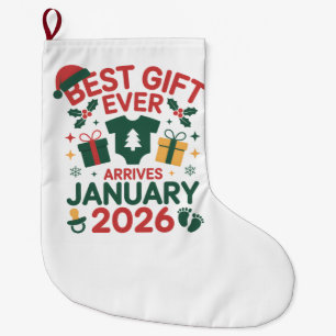 Weihnachtsgeschenk Januar 2026 Paare Großer Weihnachtsstrumpf
