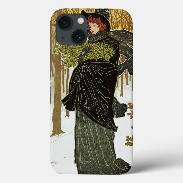 Weihnachtsgeschenk Jugendstil-Scribners Cover 1895 (Rückseite)