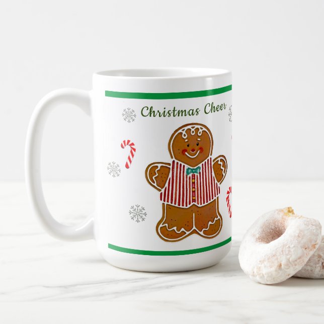 Weihnachtsgeschenk Kaffeetasse (Mit Donut)