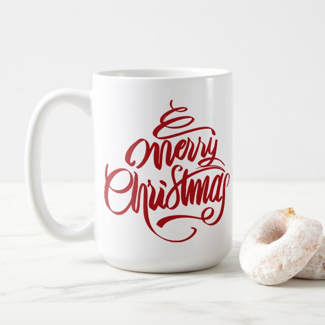 Weihnachtsgeschenk Kaffeetasse (Mit Donut)