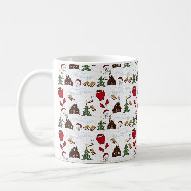 Weihnachtsgeschenk Kaffeetasse (Links)