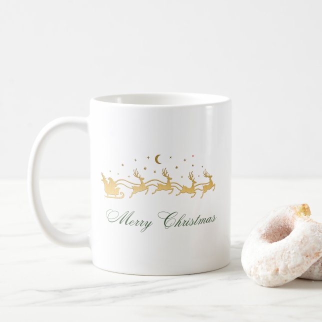 Weihnachtsgeschenk Kaffeetasse (Mit Donut)