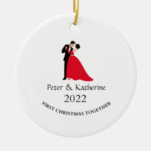 Weihnachtsgeschenk Keramik Ornament