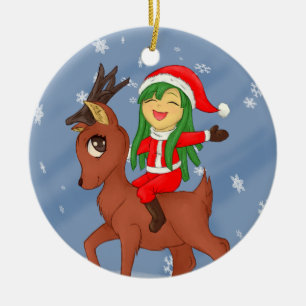 Weihnachtsgeschenk Keramikornament