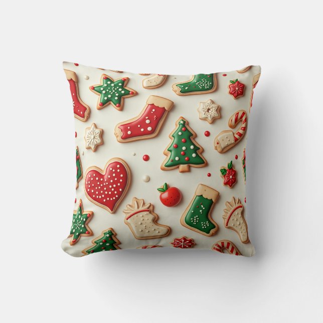 Weihnachtsgeschenk Kissen (Vorderseite)