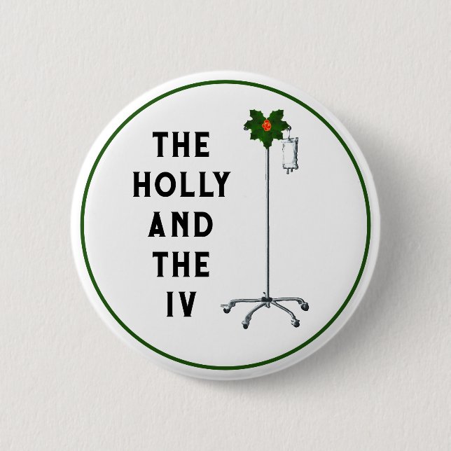 Weihnachtsgeschenk-Kleine Geschenke Button (Vorderseite)