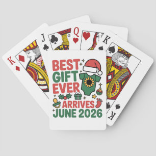Weihnachtsgeschenk kommt Juni 2026 Spielkarten