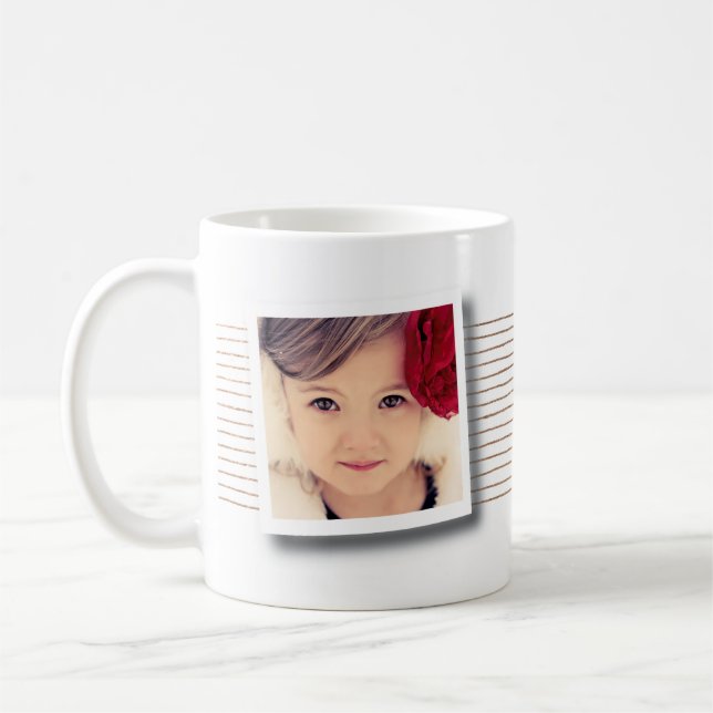 Weihnachtsgeschenk Kris Kringle Secret Santa Foto Kaffeetasse (Links)