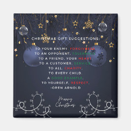 Weihnachtsgeschenk Magnet