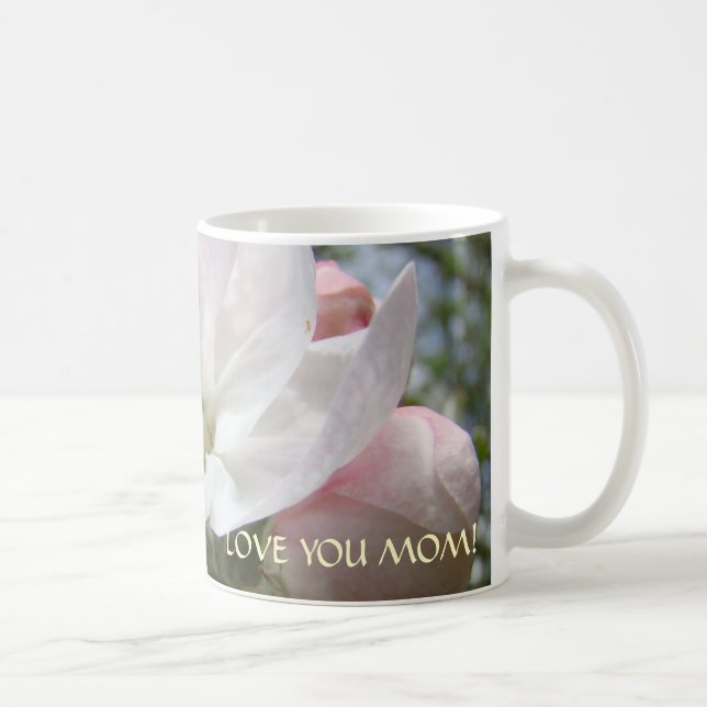 WEIHNACHTSgeschenk-MAMA Apple-Blüten-Liebe Sie Kaffeetasse (Rechts)