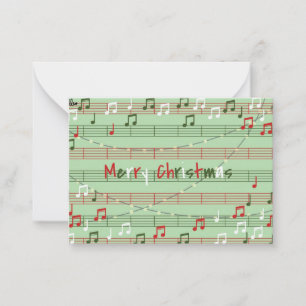 Weihnachtsgeschenk Mitteilungskarte