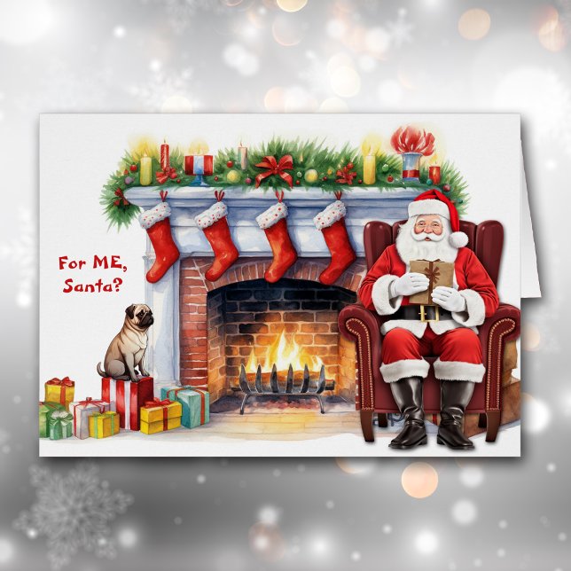 Weihnachtsgeschenk Mops Hund Weihnachten (Von Creator hochgeladen)