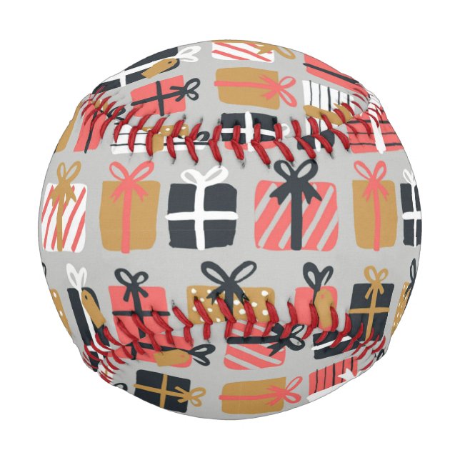 Weihnachtsgeschenk Muster Baseball (Vorderseite)