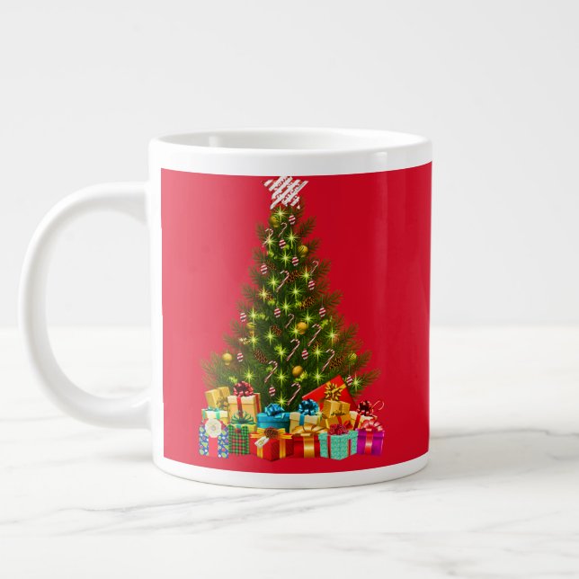 Weihnachtsgeschenk Niedlich Jumbo-Tasse (Links)
