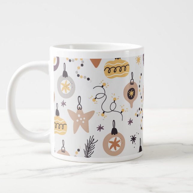 Weihnachtsgeschenk Niedlich Jumbo-Tasse (Links)