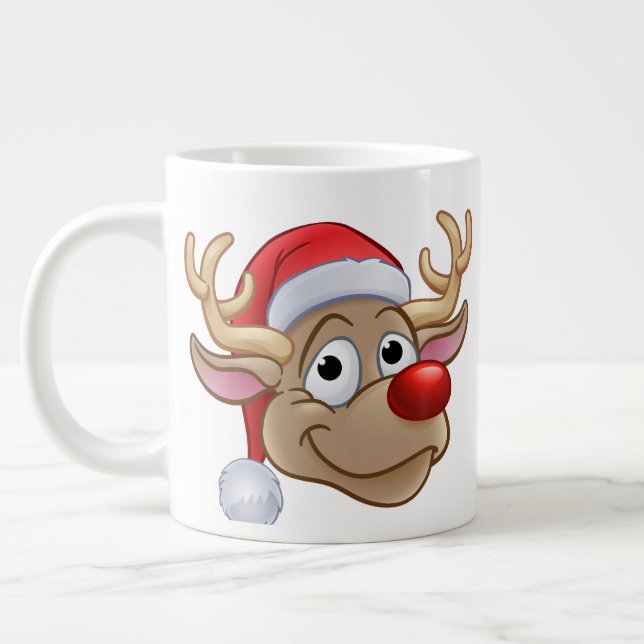Weihnachtsgeschenk Niedlich Jumbo-Tasse (Links)