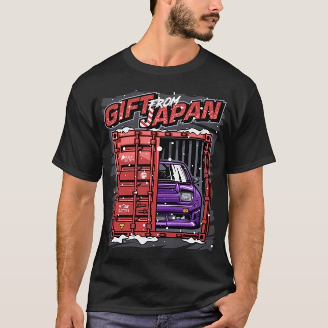 Weihnachtsgeschenk Nissan 180SX aus Japan T-Shirt (Vorderseite)