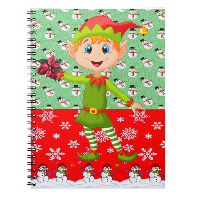 Weihnachtsgeschenk Notizblock (Vorderseite)