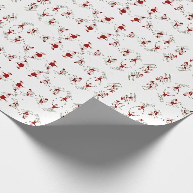 Weihnachtsgeschenk-Packpapier Geschenkpapier (Ecke)