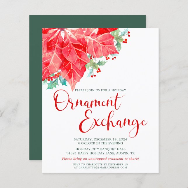 Weihnachtsgeschenk-Party (Vorne/Hinten)