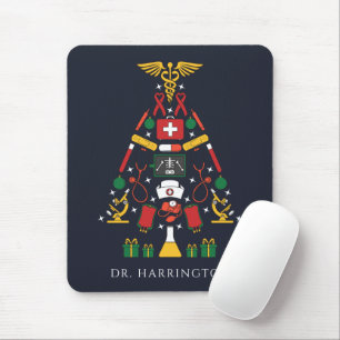 Weihnachtsgeschenk Personalisierter Arzt Mousepad