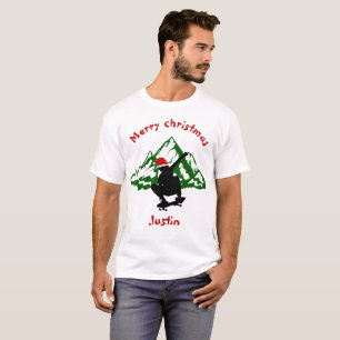Weihnachtsgeschenk, personalisierter Name T-Shirt