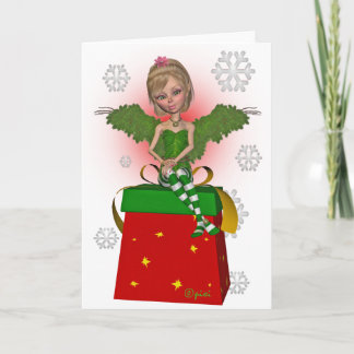 Weihnachtsgeschenk Pixi Gruß-Karte Feiertagskarte