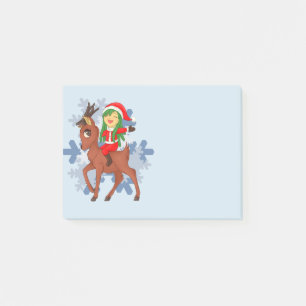 Weihnachtsgeschenk Post-it Klebezettel
