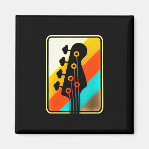 Weihnachtsgeschenk Retro Vintag Guitar Player Magnet
