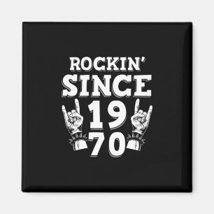Weihnachtsgeschenk   Rockin Seit 1970 Magnet