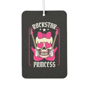 Weihnachtsgeschenk   Rockstar Princess Skull Autolufterfrischer