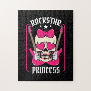 Weihnachtsgeschenk   Rockstar Princess Skull Puzzle
