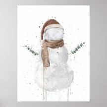 Weihnachtsgeschenk Schneemann