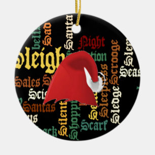 Weihnachtsgeschenk Schöne Tage und eine bessere Na Keramikornament