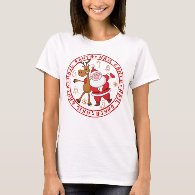 Weihnachtsgeschenk T-Shirt (Vorderseite)
