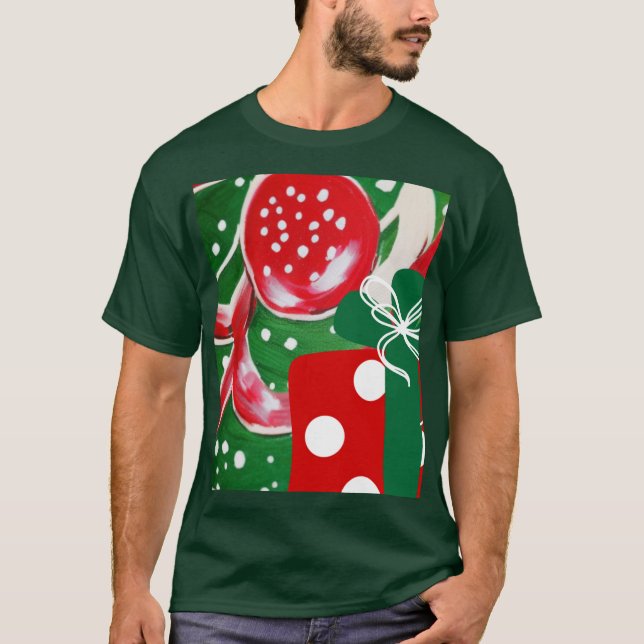 Weihnachtsgeschenk T-Shirt (Vorderseite)