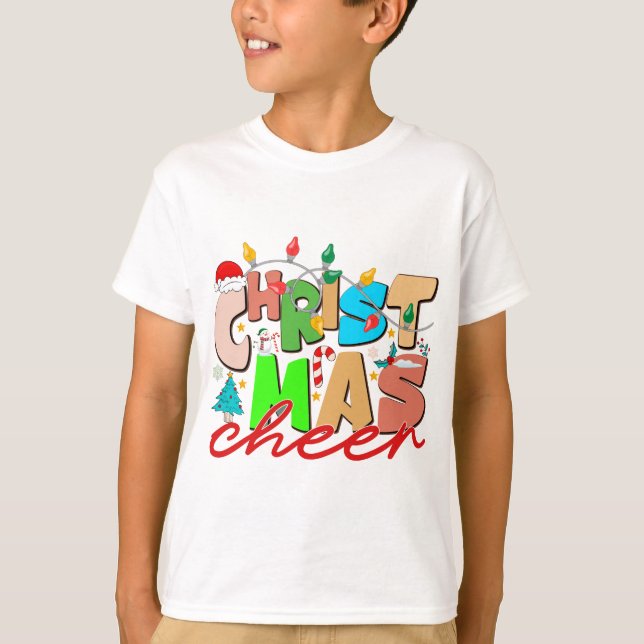 Weihnachtsgeschenk T-Shirt (Vorderseite)