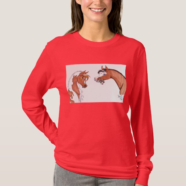 Weihnachtsgeschenk T-Shirt (Vorderseite)