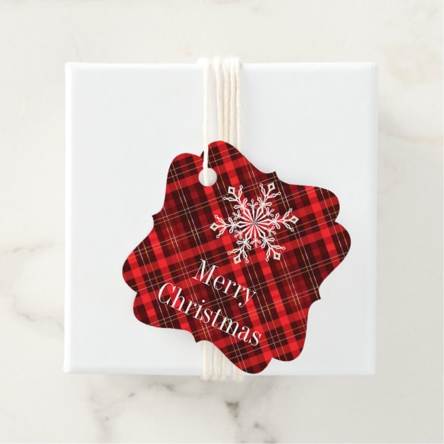 Weihnachtsgeschenk-Tag Geschenkanhänger (Beispiel)