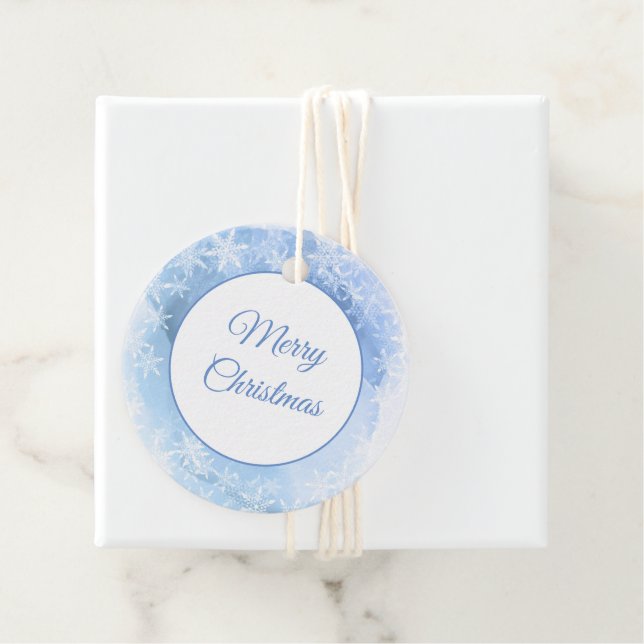 Weihnachtsgeschenk-Tag Geschenkanhänger (Beispiel)