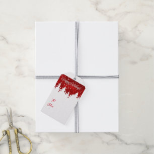 Weihnachtsgeschenk-Tag Geschenkanhänger