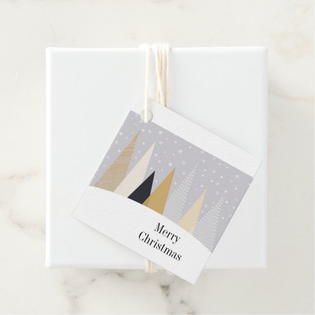 Weihnachtsgeschenk-Tag Geschenkanhänger (Beispiel)