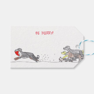 Weihnachtsgeschenk-Tag Geschenkanhänger