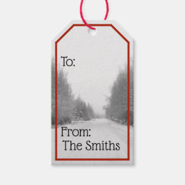 Weihnachtsgeschenk-Tag Geschenkanhänger