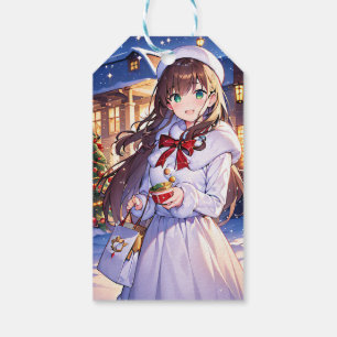 Weihnachtsgeschenk-Tag Geschenkanhänger