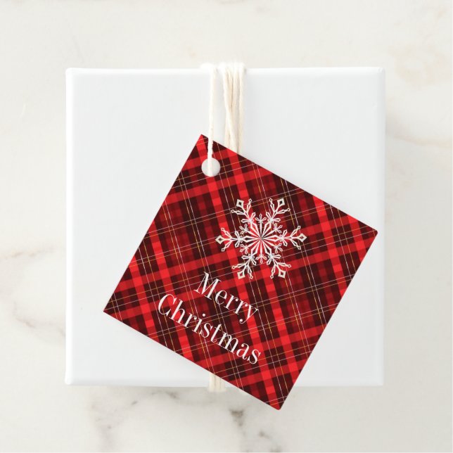 Weihnachtsgeschenk-Tag Geschenkanhänger (Beispiel)