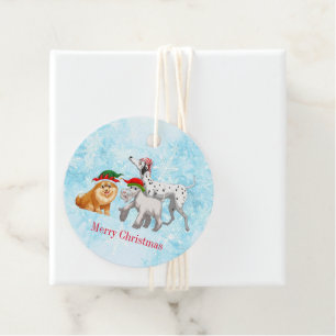 Weihnachtsgeschenk-Tag Geschenkanhänger