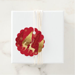 Weihnachtsgeschenk-Tag Geschenkanhänger