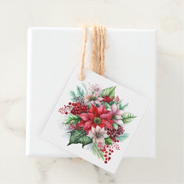 Weihnachtsgeschenk-Tag Geschenkanhänger (Beispiel)