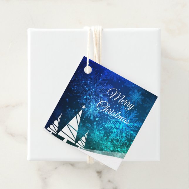 Weihnachtsgeschenk-Tag Geschenkanhänger (Beispiel)